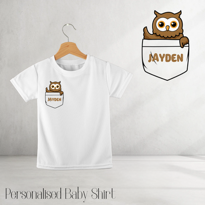 Baby T-Shirt (Animal Pocket)